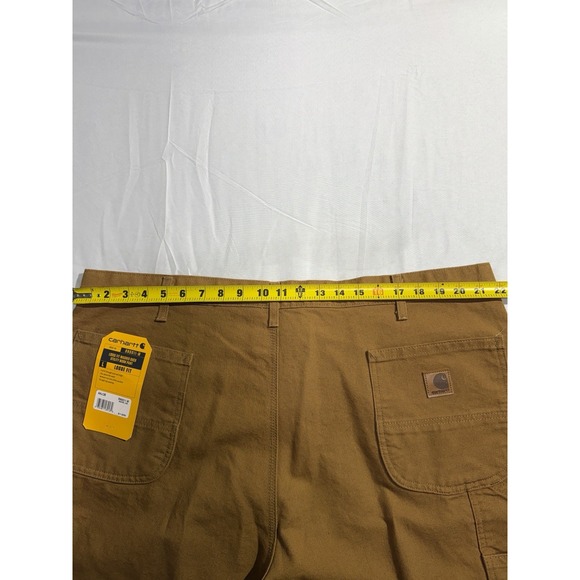 Carhartt B11 Loose Fit Washed Duck Utility Work Pants Brown 44x36 BN0011-M NWT - Picture 5 of 8